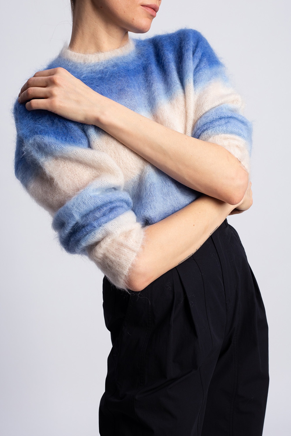 Home-Schriftzug T-Shirt-Kleid sweater Isabel Marant ÉGous